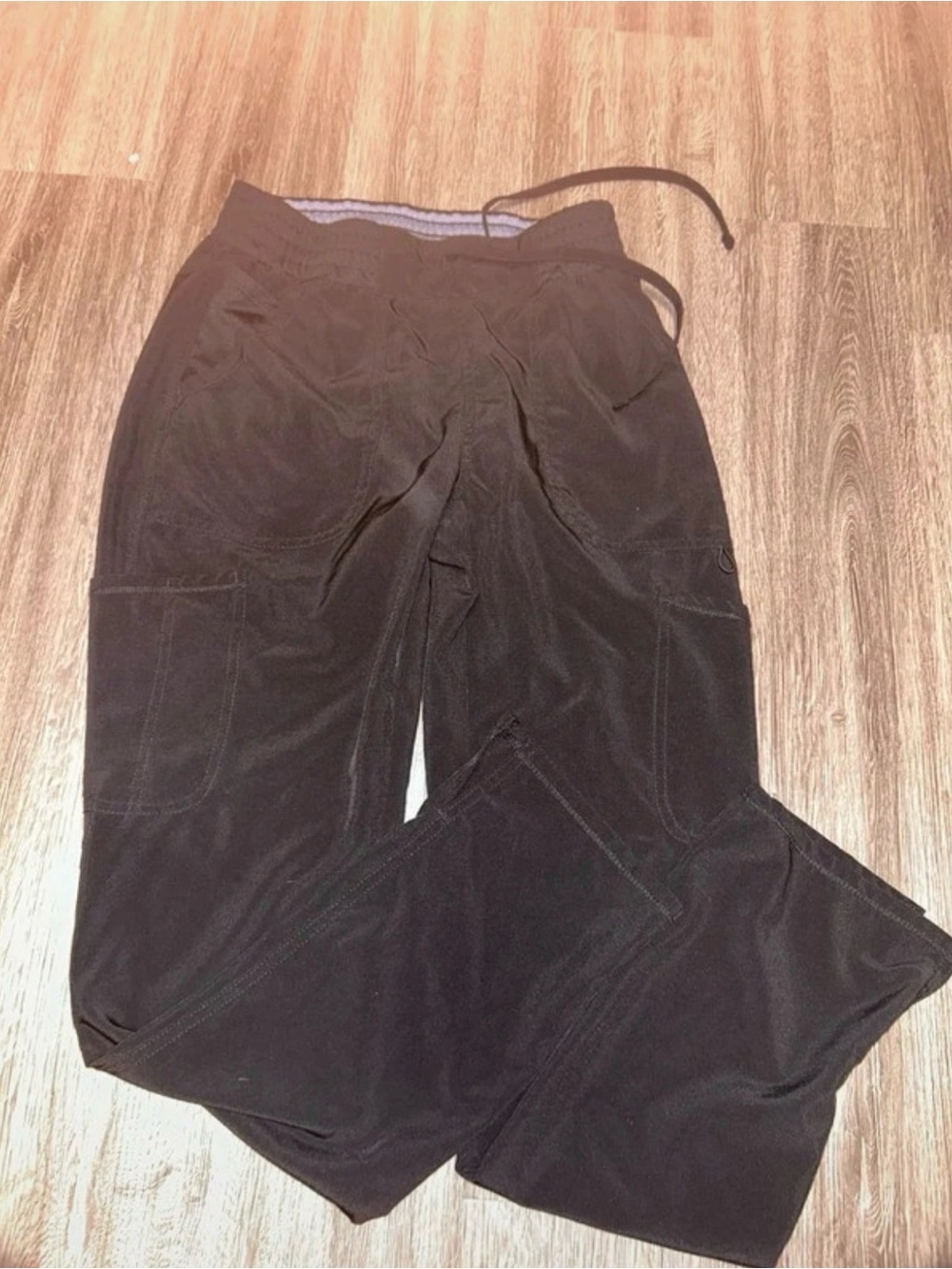 Women’s Black Drawstring Scrub Pants